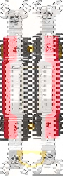 2 Pole, 120 to 277 VAC, 20 Amp, Industrial Grade Toggle Wall Switch